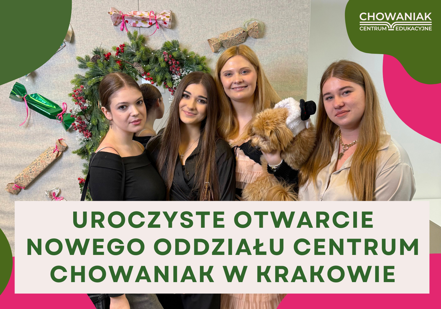 Uroczyste otwarcie nowego oddziału Centrum Chowaniak w Krakowie